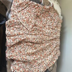 Cynthia Rowley Multicolor Floral Skirt